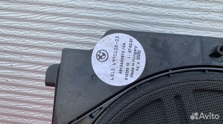 Динамик bmw e83 сабвуфер е83 подсидельник