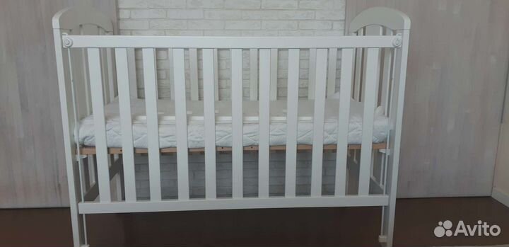 Кровать Micuna Nicole 120*60 белая