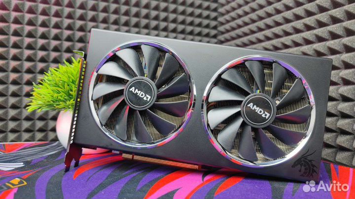 Видеокарта RX 5700 8GB Red dragon