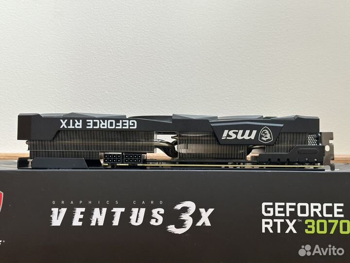 Видеокарта MSI GeForce RTX 3070 Ti ventus