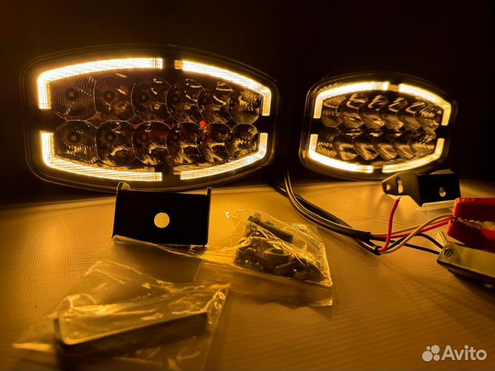 Светодиодная фара LED на дугу авто 12/24V