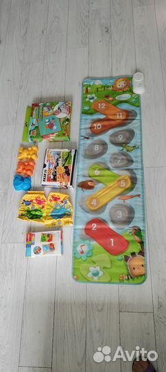 Музыкальный коврик. Игрушки 7 в 1