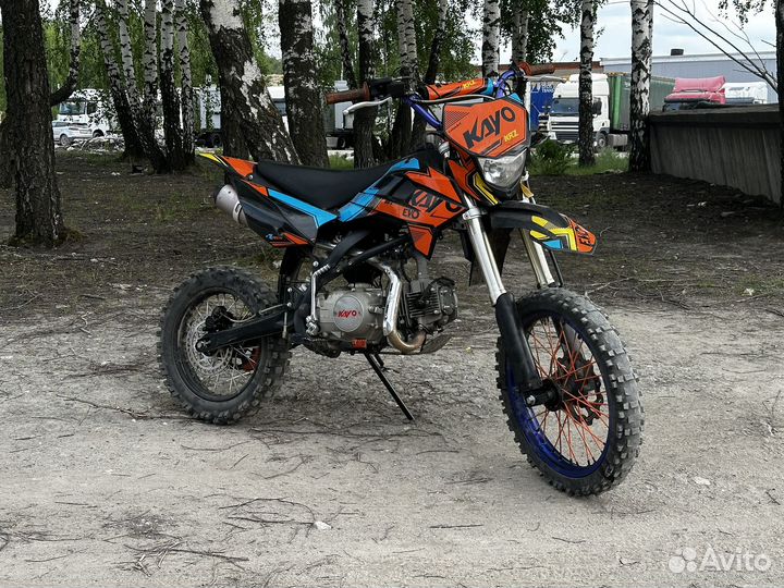 Питбайк kayo Evolution 125 в отличном состоянии