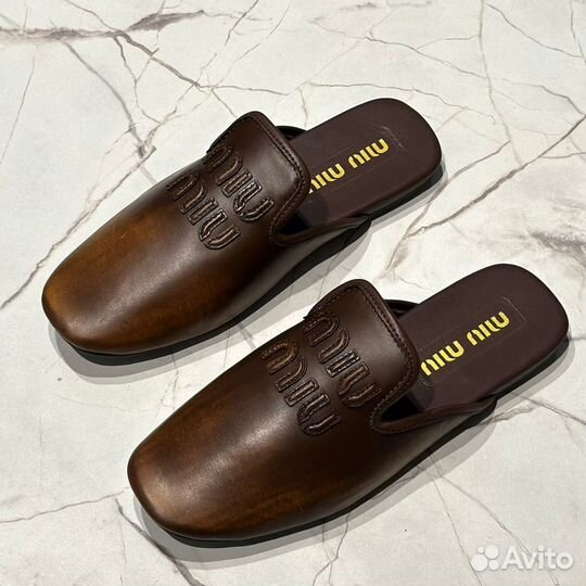 Шлепки miu miu 36-41