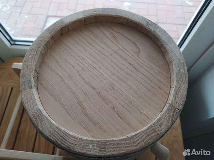 Бочка дубовая 10л с обжигом