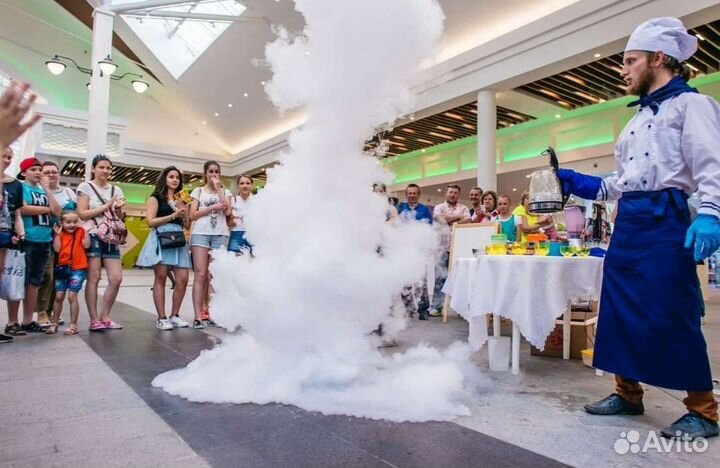 Крио шоу. Мастер-класс мороженому и коктейлям