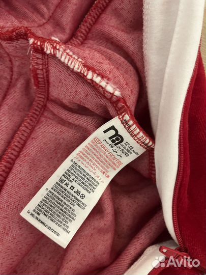 Костюм дед мороза/санта клауса mothercare 12-18