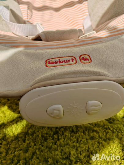 Детская люлька-качеля напольная