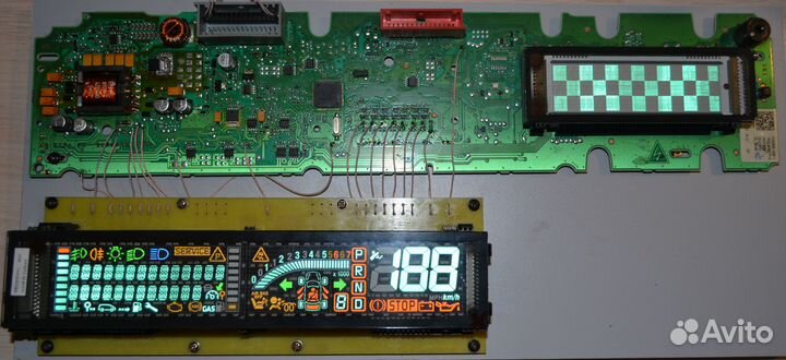 Renault Scenic II панель приборов