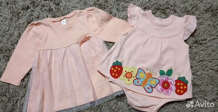 Брендовые детские вещи пакетом 62 68 74