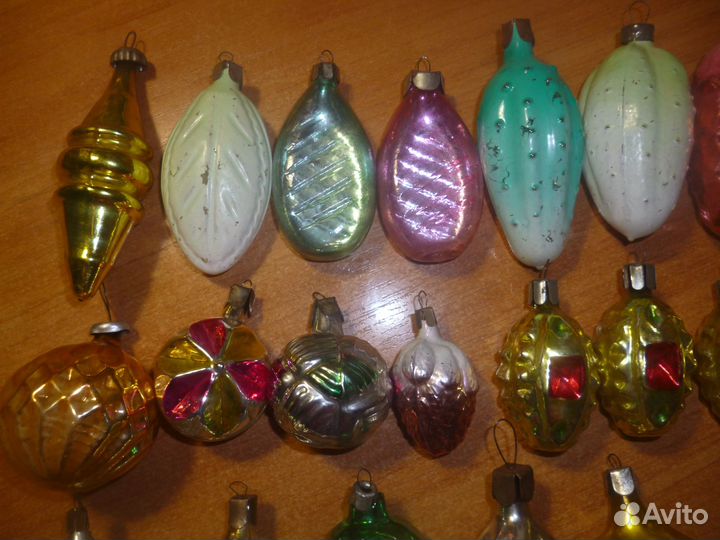 Ёлочные игрушки СССР
