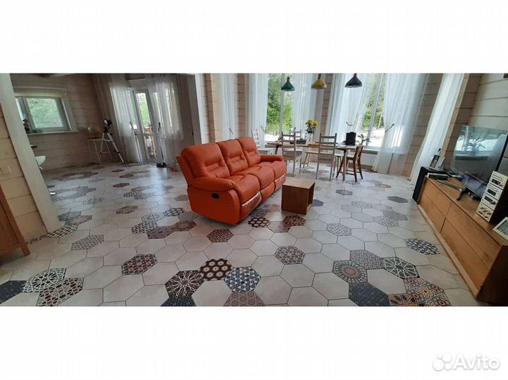 Диван Портленд эк 3-х местный с 2-мя реклайнерами