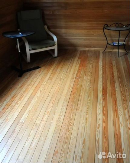 Шпунтованная доска лиственница / сосна