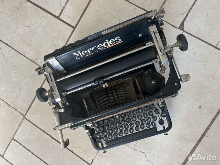 Печатная машинка mercedes