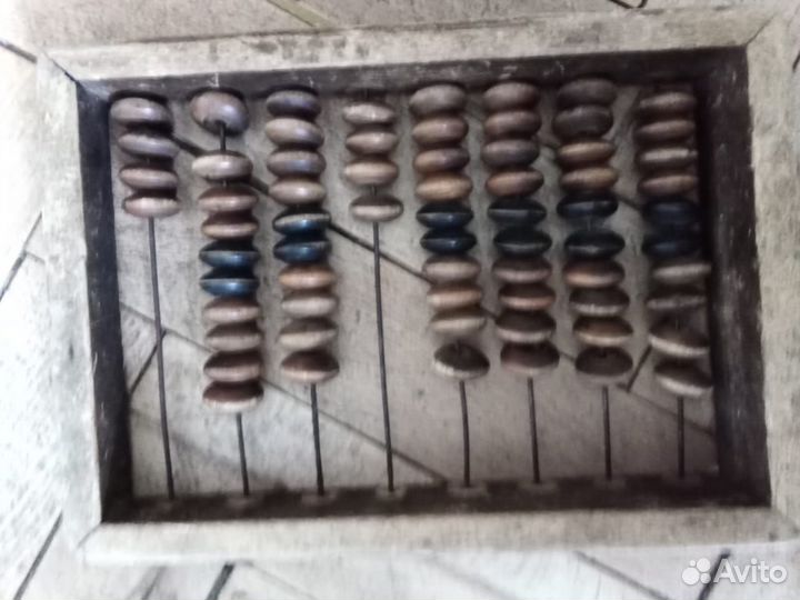 Счеты деревянные малые СССР