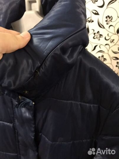 Пуховик пальто женский 50