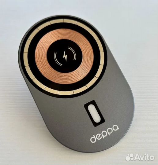 Автомобильный держатель MagSafe Crystal Slim QI