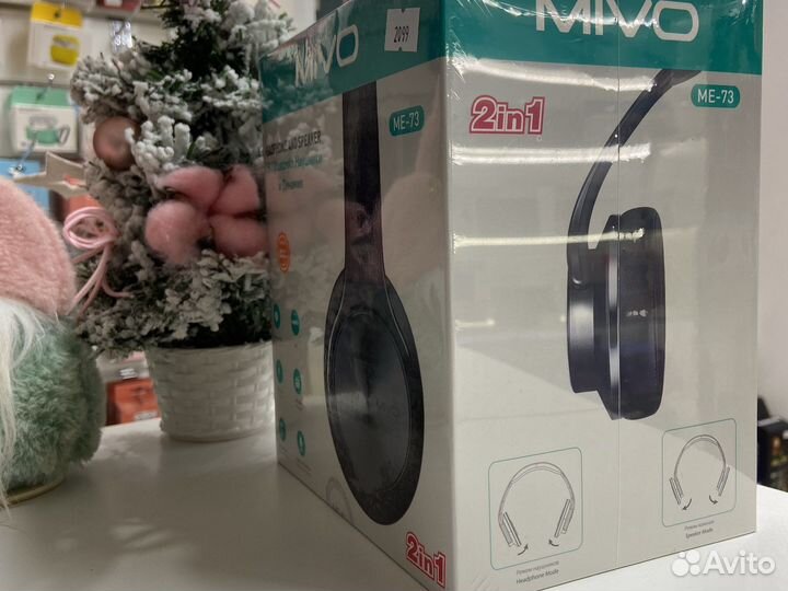 Беспроводные наушники mivo ME-73 (новые, гарантия)