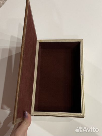 Книга декоративная шкатулка-тайник под антиквар