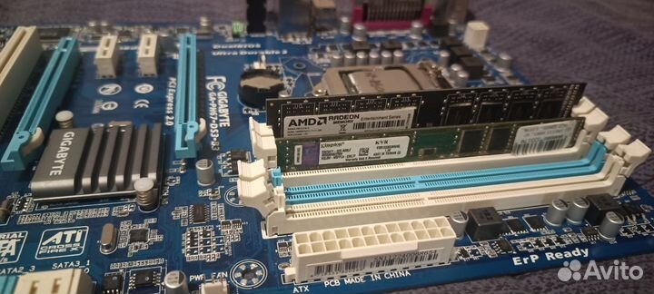 Gigabyte ga ph67 ds3 b3 (LGA 1155) /озу 8гб