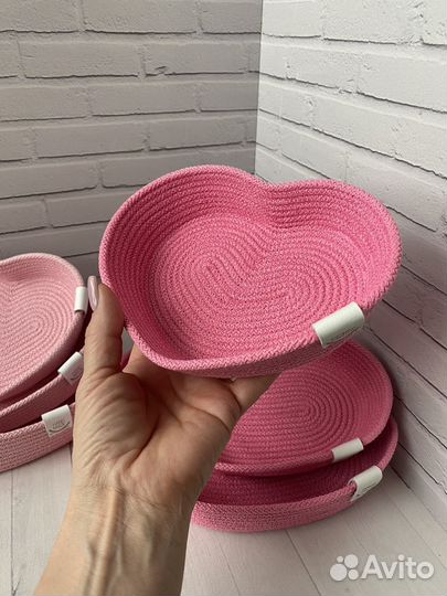 Корзинка-сердечко, подарок на 8 марта