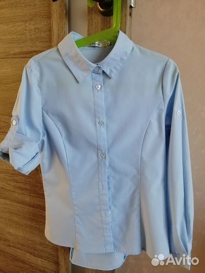 Рубашка школьная Deloras рост 146
