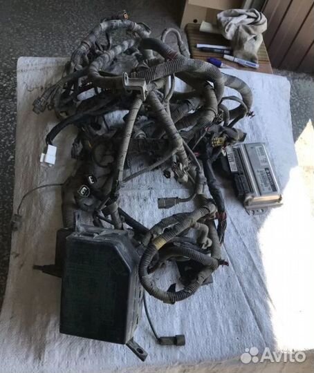 Проводка жгут проводки коса Хундай Акцент Тагаз