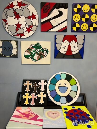Картины на заказ в стиле поп-арт