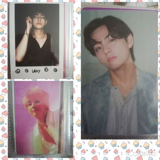 Официальные карты kpop BTS, stray kids, ateez