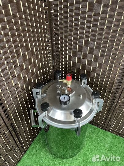 Автоклав с струбцинным креплением 36л