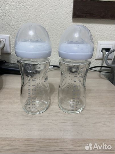 Бутылочки avent стекло