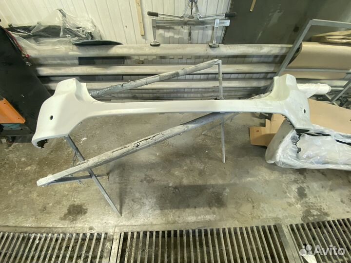 Задний бампер rio x line