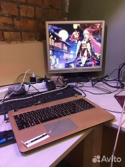 Asus X540M без экрана