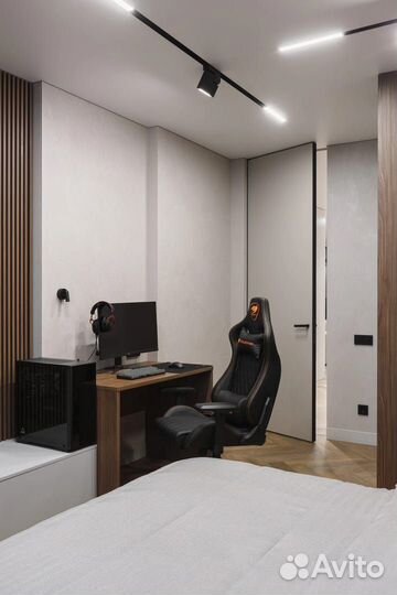 Скрытые межкомнатные двери под покраску