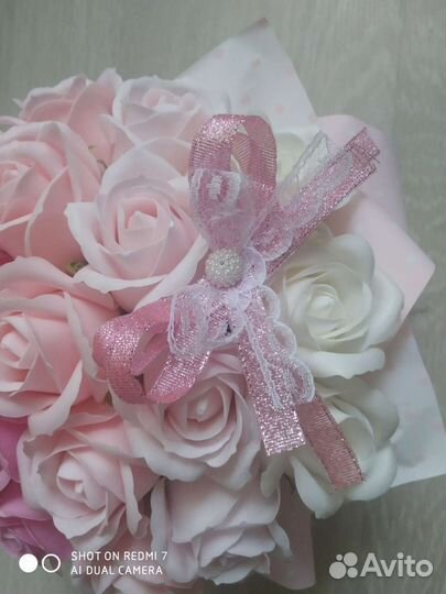 Букет из мыльных цветов