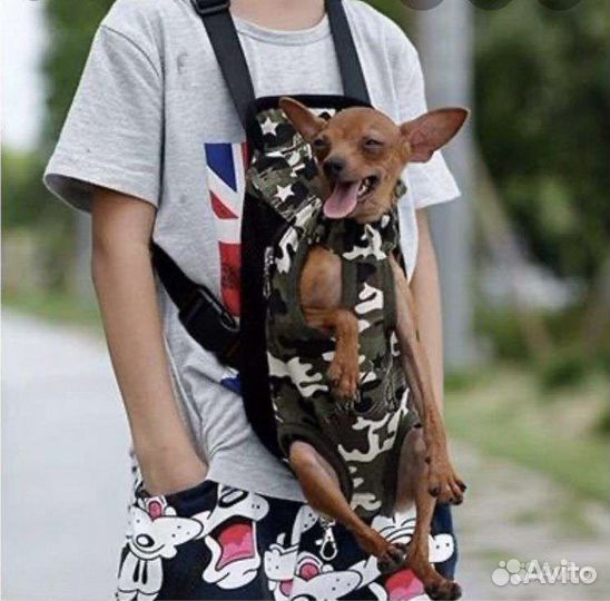 Рюкзак-кенгуру для собаки или кошки
