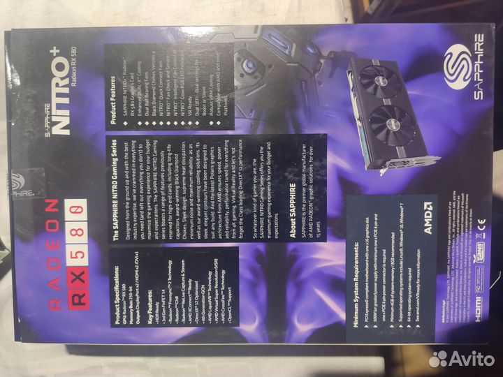 Sapphire nitro+ RX 580 8GB
