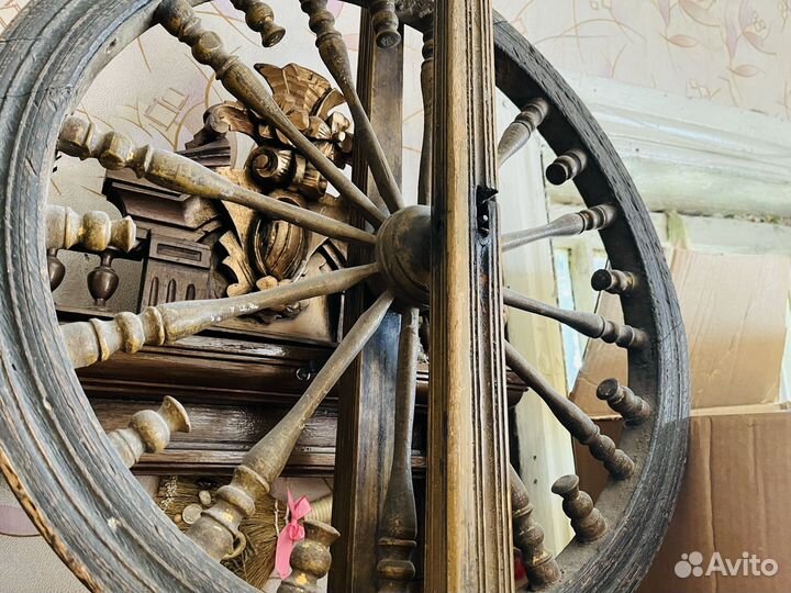 Прялка деревянная старинная