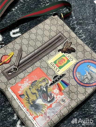 Gucci GG Supreme Courrier Messenger Оригинал