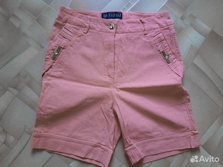 Шорты женские. Розовые. Размер 44-46