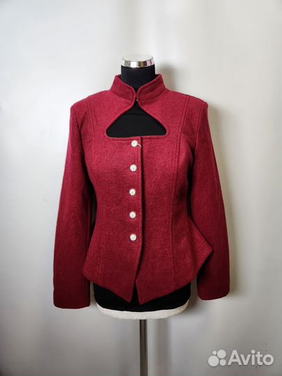 Новый женский пиджак с воротником стойка 44р