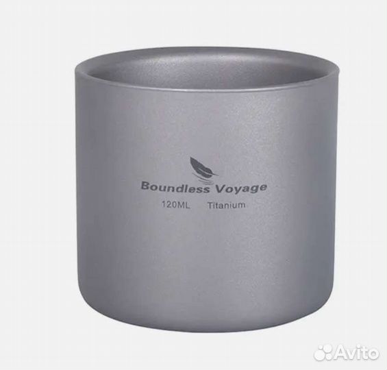 Титановая чаша для кемпинга