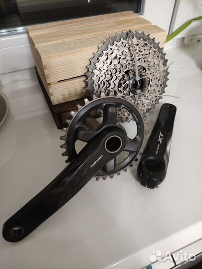 Система Shimano FC м8000+кассета cs-m8000