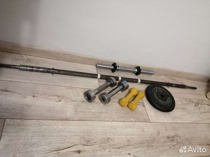 Штанга, блин, гантели