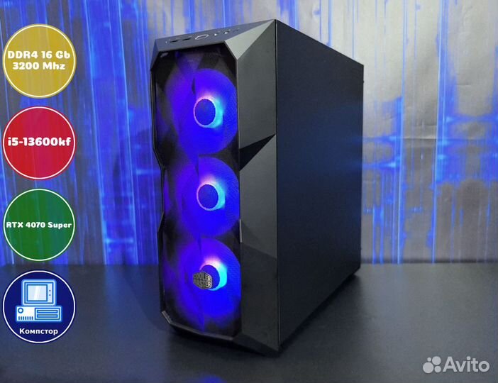 Игровая станция i5-RTX4070SUP-16DDR4-SWC402356-B760