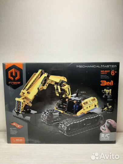Конструктор Im.master 3в1 бульдозер, экскаватор