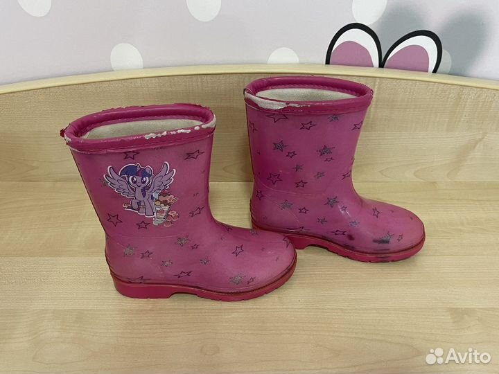 Резиновые сапоги для девочки, 27 р-р