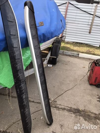 Продам защиту порогов на кроссовер