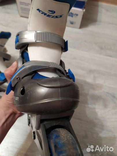 Роликовые коньки детские раздвижные