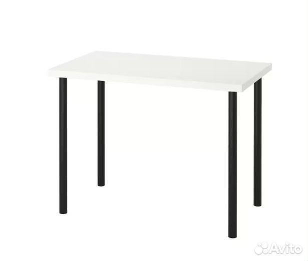 Стол рабочий, письменный Икеа 100х60 черный